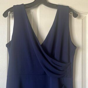 Woosea Navy Blue Tank Top Formal dress size XL
